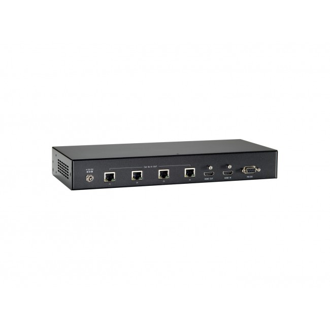 LevelOne HDMI over Cat.5 Transmitter, HDBaseT, 100m, 4 Channel Outputs, 802.3af PoE