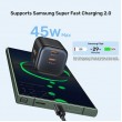UNITEK P1129ABK01-EU mobile device charger Universal Black AC Fast charging Indoor