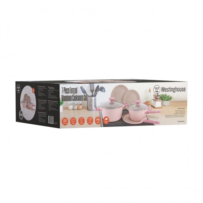 Westinghouse WCCS202607A aluminium cookware set, 7 pieces Westinghouse WCCS202607A aluminium cookware set, 7 pieces