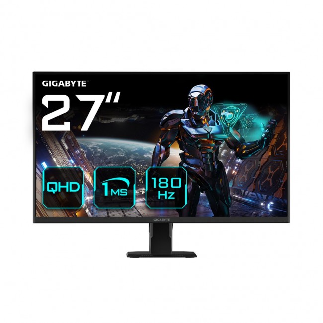 Gigabyte GS27QA 27 2560 x 1440 px Quad HD LCD monitor black Gigabyte GS27QA 27 2560 x 1440 px Quad HD LCD monitor black