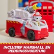 PAW Patrol Fire Rescue Command Center with Marshall Figure, Rescue Fire Truck, Lights, Launcher & Sound Fx, Kids Toys for Boys & Girls Ages 3 and Up