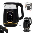 Adler D 1305 BG electric kettle 1.7 L 2200 W Black, Transparent, Gold Adler D 1305 BG electric kettle 1.7 L 2200 W Black, Transparent, Gold