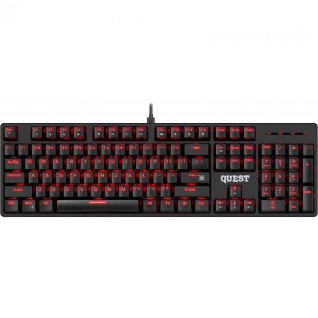 Defender Quest GK-596 RGB mechanical gaming keyboard 45597 Defender Quest GK-596 RGB mechanical gaming keyboard 45597