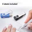Intenso 5 x USB flash drive Office Line, 64 GB, USB-A, 3.2 Gen 1x1, assorted colors