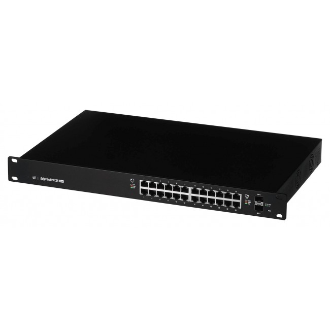 Ubiquiti ES-24-250W network switch Managed L2/L3 Gigabit Ethernet (10/100/1000) Power over Ethernet (PoE) 1U Black Ubiquiti ES-24-250W network switch Managed L2/L3 Gigabit Ethernet (10/100/1000) Power over Ethernet (PoE) 1U Black