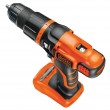 Black & Decker BDCH188N-XJ drill 1350 RPM Black, Orange