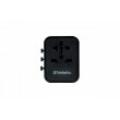 Verbatim 49544 power plug adapter Universal Black