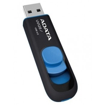 ADATA DashDrive UV128 32GB USB flash drive USB Type-A 3.2 Gen 1 (3.1 Gen 1) Black,Blue