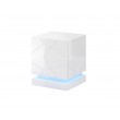 QIU bedside table 2 pcs. 46x41.5x53 cm white glossy/white glossy QIU bedside table 2 pcs. 46x41.5x53 cm white glossy/white glossy
