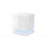QIU bedside table 2 pcs. 46x41.5x53 cm white glossy/white glossy