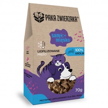 PAKA ZWIERZAKA Samo Mięsko Rabbit - dog treat - 70g