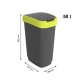 ROTHO Twist Lime - trash bin 50l ROTHO Twist Lime - trash bin 50l