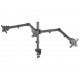 Manhattan TV & Monitor Mount, Desk, Double-Link Arms, 3 screens, Screen Sizes: 10-27 Manhattan TV & Monitor Mount, Desk, Double-Link Arms, 3 screens, Screen Sizes: 10-27