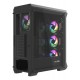 GENESIS Irid 505 ARGB Midi Tower Black, Transparent GENESIS Irid 505 ARGB Midi Tower Black, Transparent
