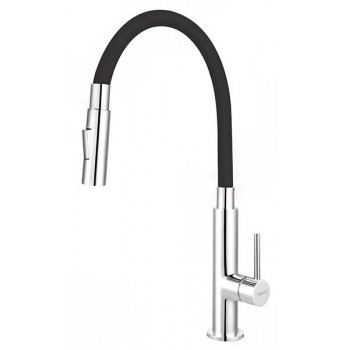 Kitchen tap Zorba Slim 2F black