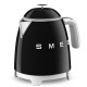 SMEG Kettle (KLF05BLEU) mini 0.8L black Schwarz