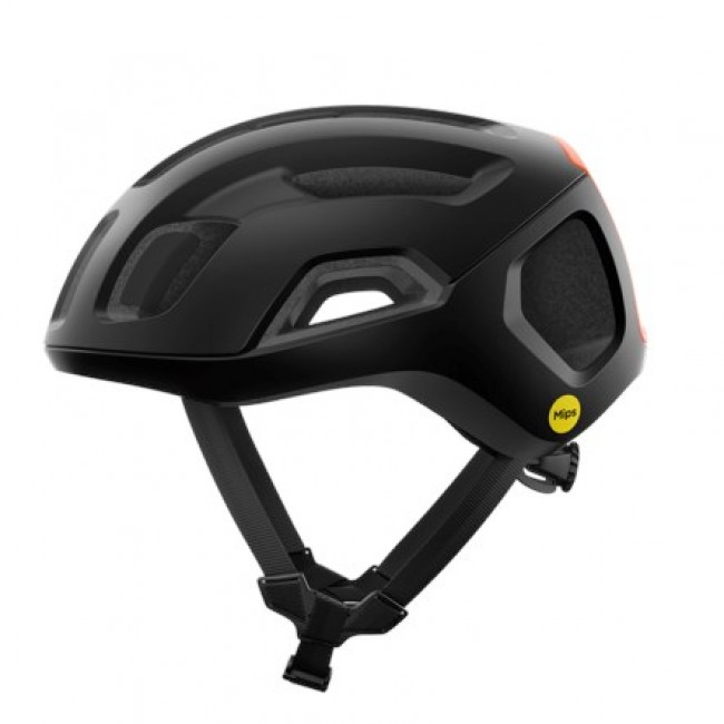 Kask rowerowy POC Ventral Air MIPS czarno pomara czowy - 56/61