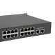 LevelOne 34-Port Fast Ethernet PoE Switch, 802.3at/af PoE, 32 PoE Outputs, 2 x Gigabit RJ45, 250W