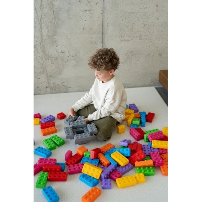 Marioinex Junior Bricks building blocks, 110 pieces