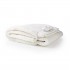 Nedis 1 Person, 150 x 80 cm, 3 Heat Settings, Washable, Overheating protection, Polyester / Synthetic, White