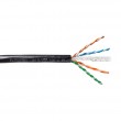 Kabel EmiterNet zewnętrzny elowany UTP (U/UTP) kat.6 el, drut 4x2x0,57, PE+GEL Kabel EmiterNet zewnętrzny elowany UTP (U/UTP) kat.6 el, drut 4x2x0,57, PE+GEL