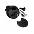 ICY BOX IB-HUB1430-CR socket-outlet Black