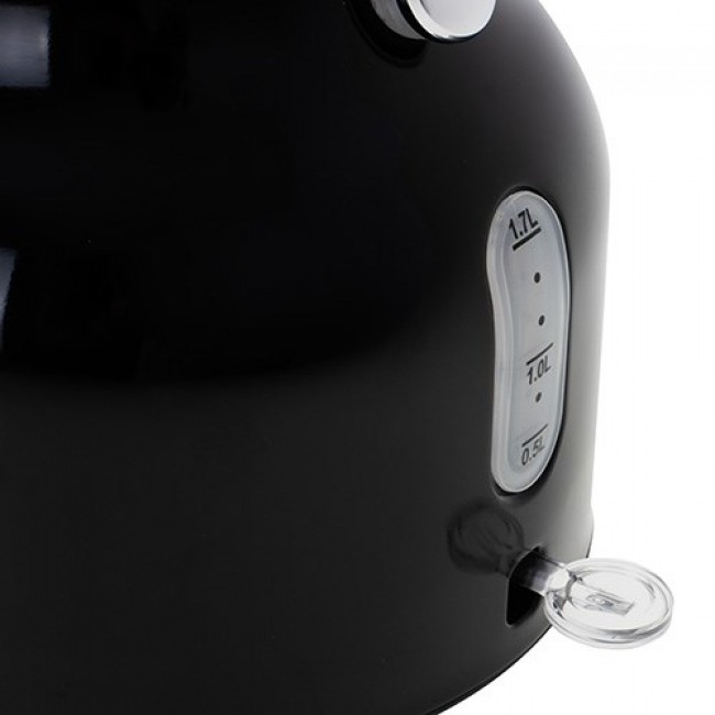 Adler AD 1346B electric kettle 1.7 L 2200 W Black, Metallic Adler AD 1346B electric kettle 1.7 L 2200 W Black, Metallic