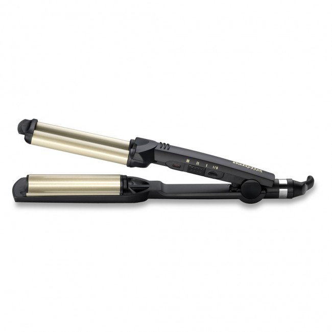 BaByliss C260E EasyWaves Texturizing iron Warm Black, Silver 70.9