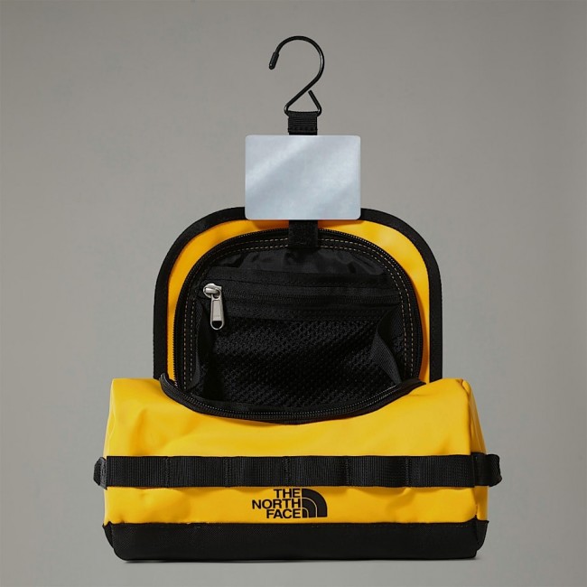 Toiletry bag base camp travel canister s-summit gold-tnf black-npf THE NORTH FACE Toiletry bag base camp travel canister s-summit gold-tnf black-npf THE NORTH FACE