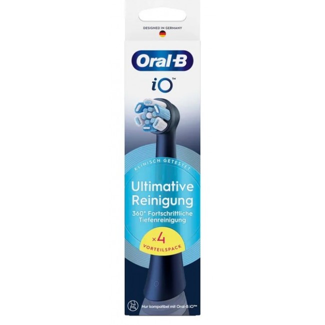 Oral-B iO Ultimative Reinigung 4 pc(s) Black