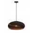 PENDANT LIGHT PAPER E27 BROWN/BLACK