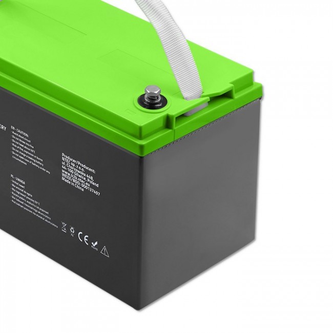 Qoltec Battery elowy | 12V | 100Ah | GEL | 29.3kg