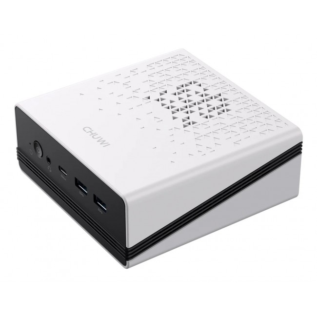 Chuwi UBox AMD Ryzen 5 6600H 16 GB DDR5-SDRAM 512 GB SSD Windows 11 Pro Mini PC Silver