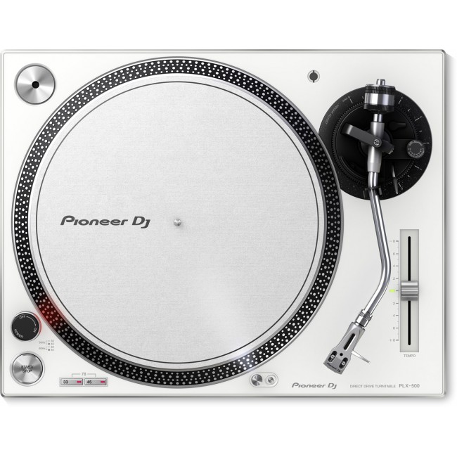 Pioneer PLX-500 Direct drive DJ turntable White