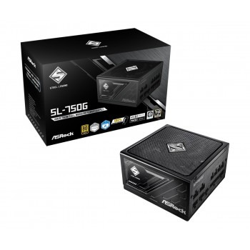 Asrock SL-750G Steel Legend power supply unit 750 W 20+4 pin ATX ATX Black