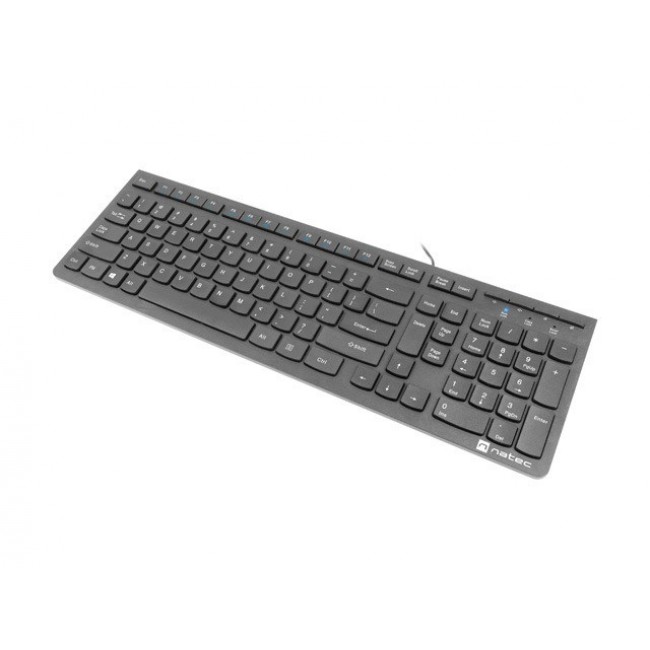 NATEC Discus 2 keyboard USB USB US Slim