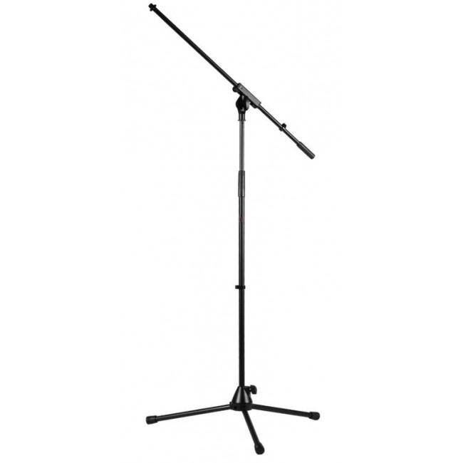 Caymon CST320/B Microphone stand with foldable legs and boom arm