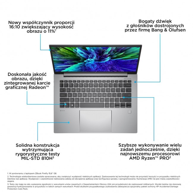 HP ZBook Firefly 14 G10 AMD Ryzen 5 PRO 7640HS Mobile workstation 35.6 cm (14 HP ZBook Firefly 14 G10 AMD Ryzen 5 PRO 7640HS Mobile workstation 35.6 cm (14