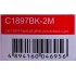 UNITEK CABLE RJ-45, 2m, C1897BK-2M