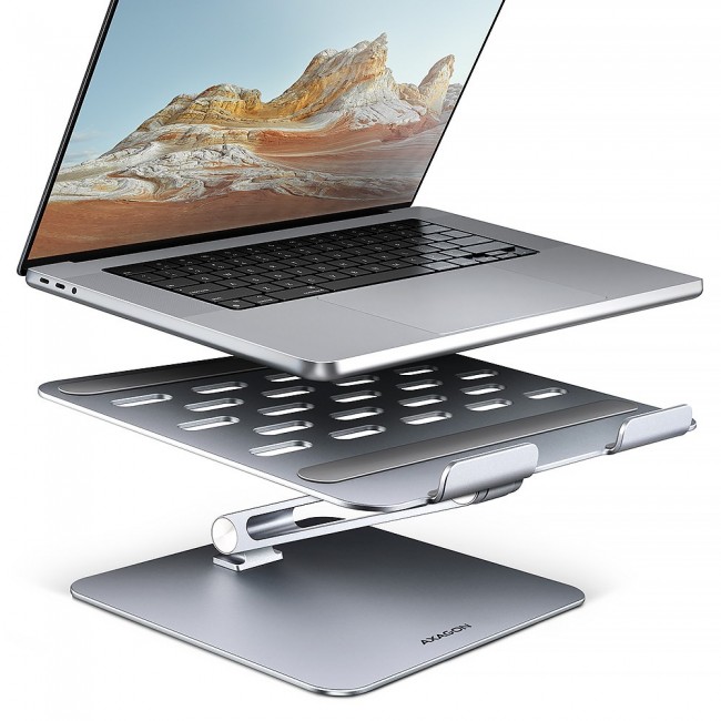 Axagon STND-LQ laptop stand Grey 40.6 cm (16 Axagon STND-LQ laptop stand Grey 40.6 cm (16