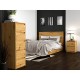Topeshop K2 ARTISAN nightstand/bedside table 2 drawer(s) Oak Topeshop K2 ARTISAN nightstand/bedside table 2 drawer(s) Oak