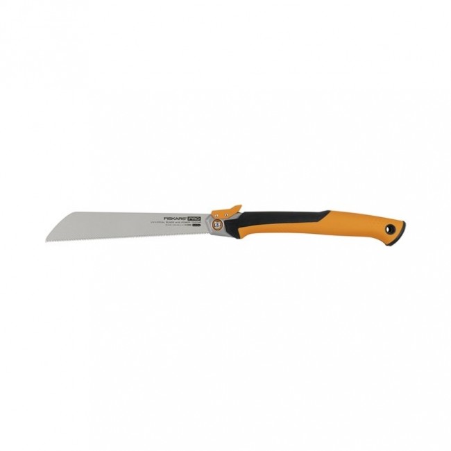 Fiskars Pro PowerTooth Pruning saw 25 cm Black, Silver, Yellow