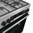 Gorenje GKS6C71XF Freestanding cooker with oven Silver Gorenje GKS6C71XF Freestanding cooker with oven Silver