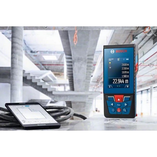 Bosch GLM 100-25 C Professional Black, Blue, Red 4x 0.08 - 100 m