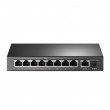 TP-Link 9-Port 10/100Mbps Desktop Switch with 8-Port PoE+ TP-Link 9-Port 10/100Mbps Desktop Switch with 8-Port PoE+