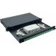 Helos 375555 rack cabinet 1U Black