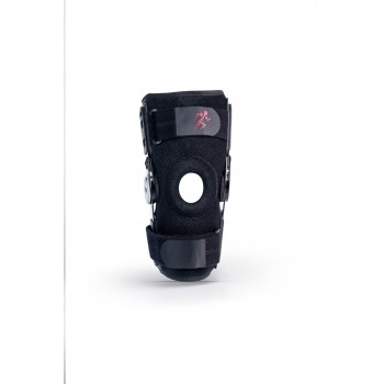 Short open knee brace 