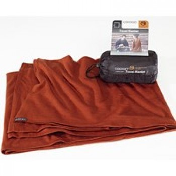 Cocoon MWSB98 throw blanket 180 x 140 cm Merino wool Red