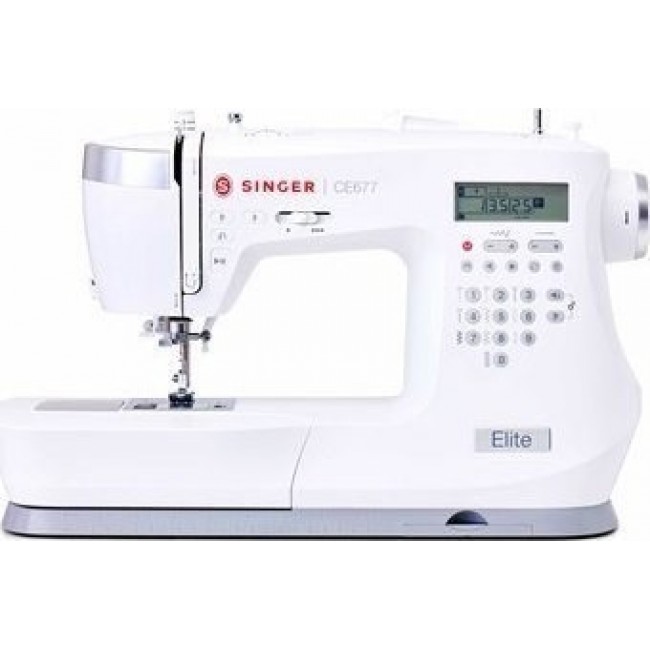 SINGER Elite sewing machine CE677 Electric current White