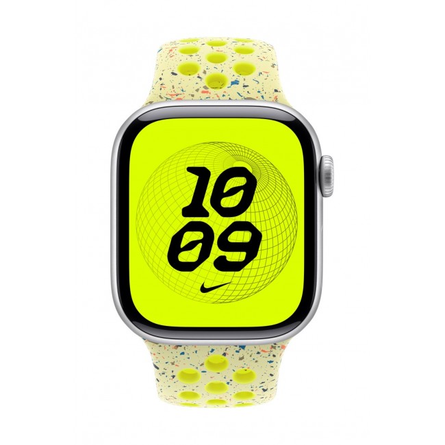 Apple MXU63ZM/A smart wearable accessory Band Yellow Fluoroelastomer